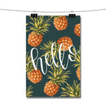 pineapple hello Poster Wall Decor